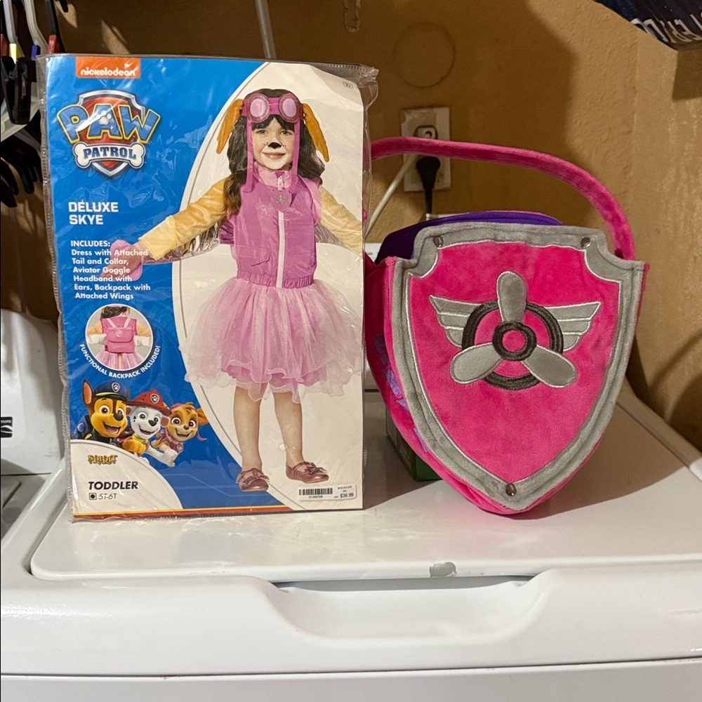 Nickelodeon Paw Patrol Skye Costume Set in Pink